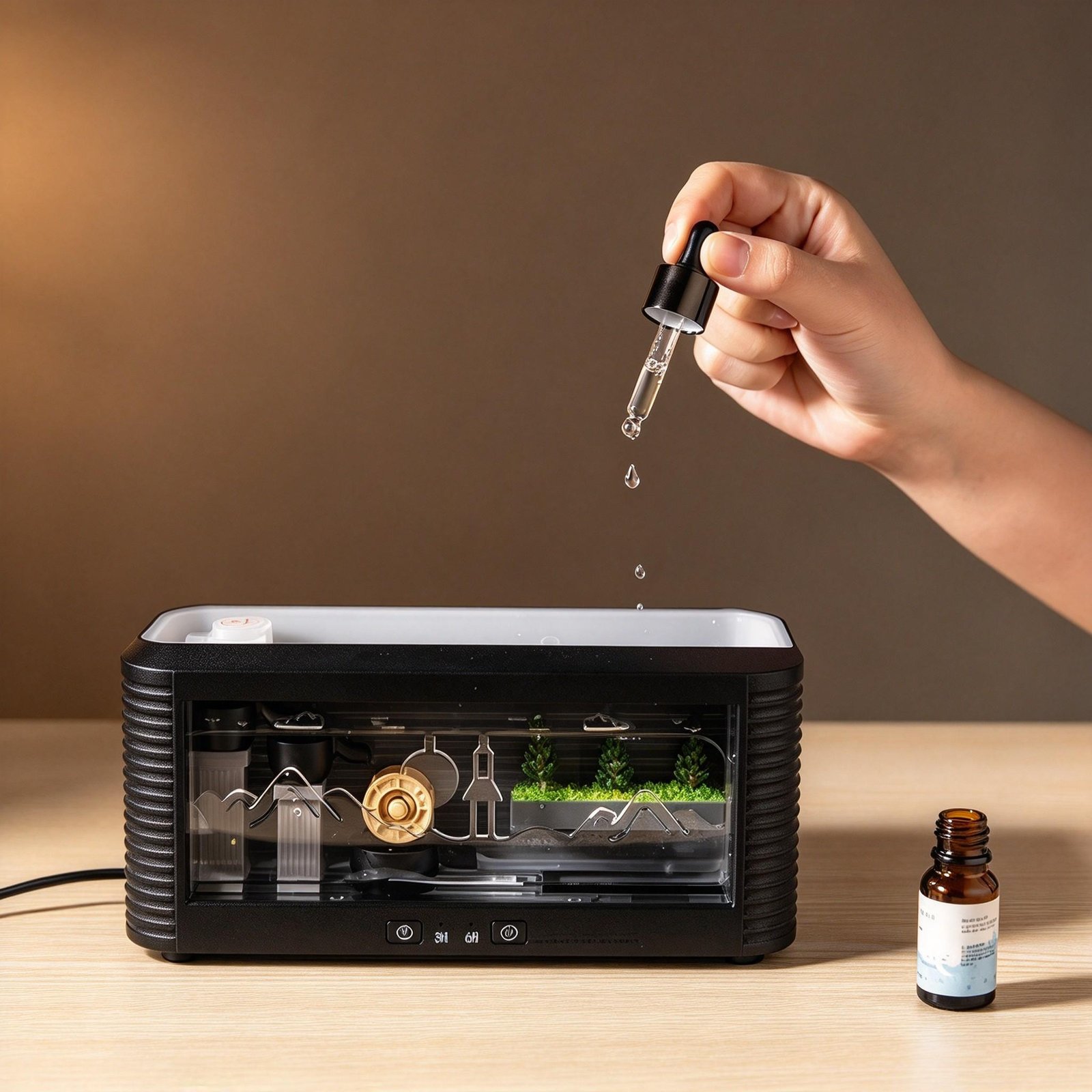 Water flow simulation flame humidifier - Image 4