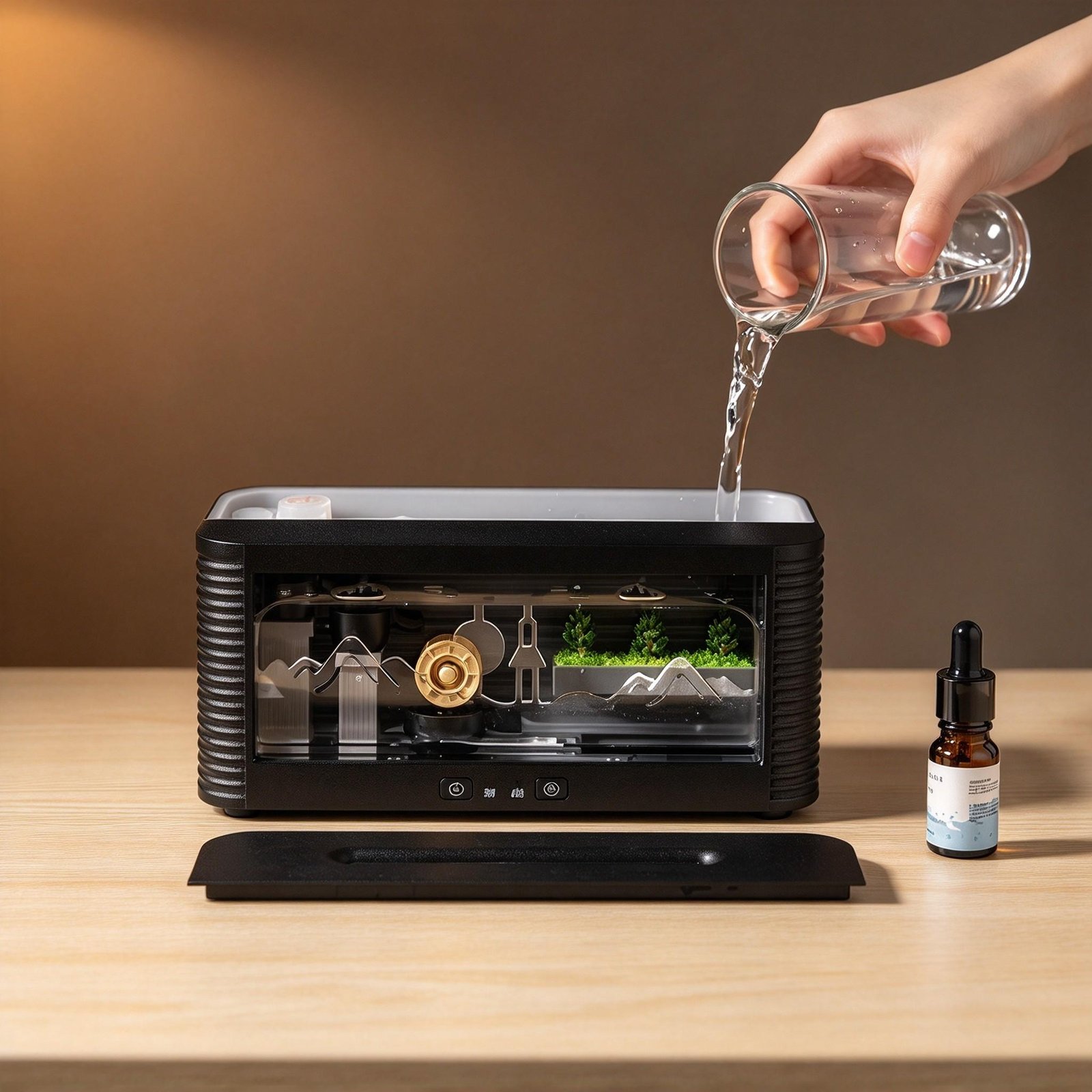 Water flow simulation flame humidifier - Image 5