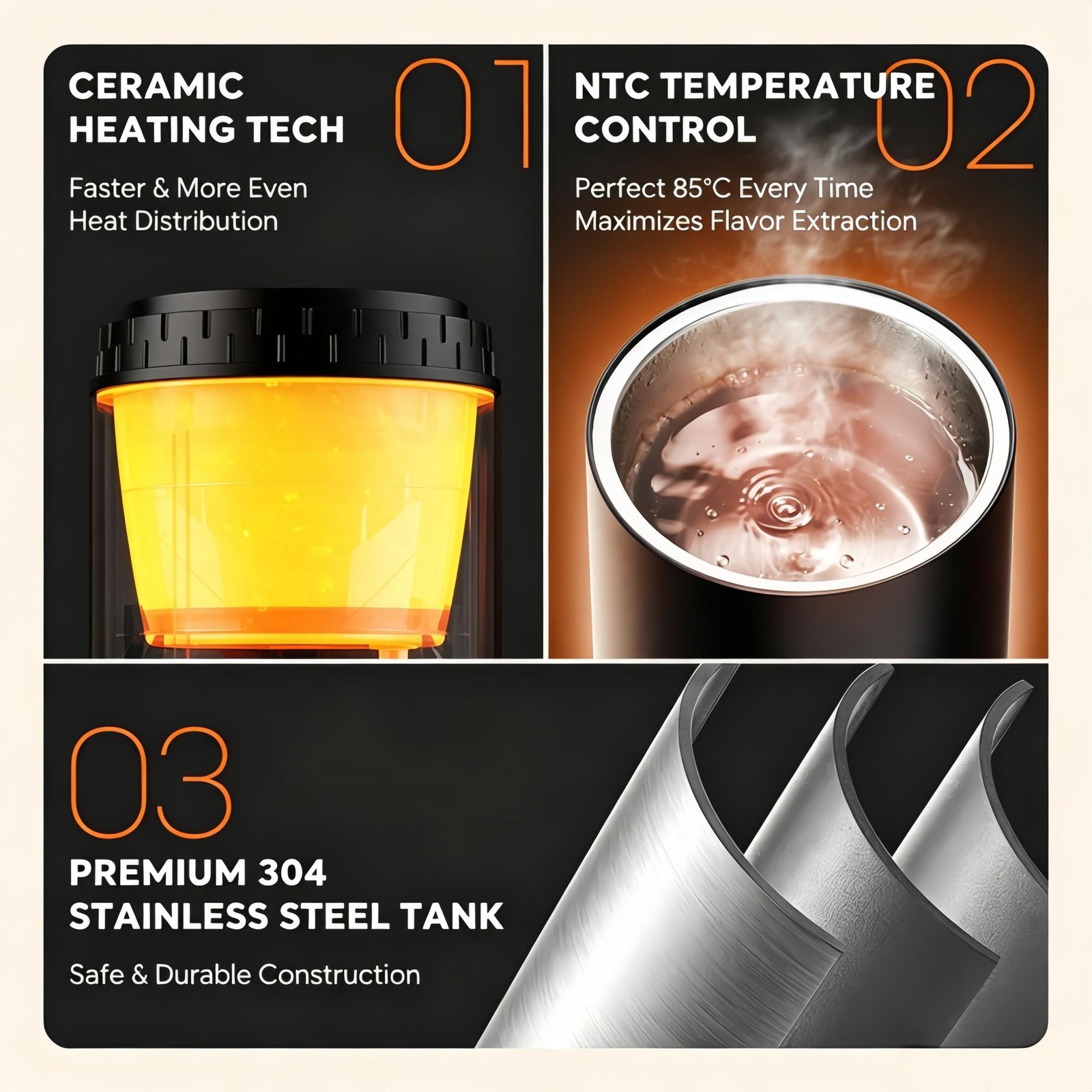 Self-Heating Portable Espresso Machine - Image 8
