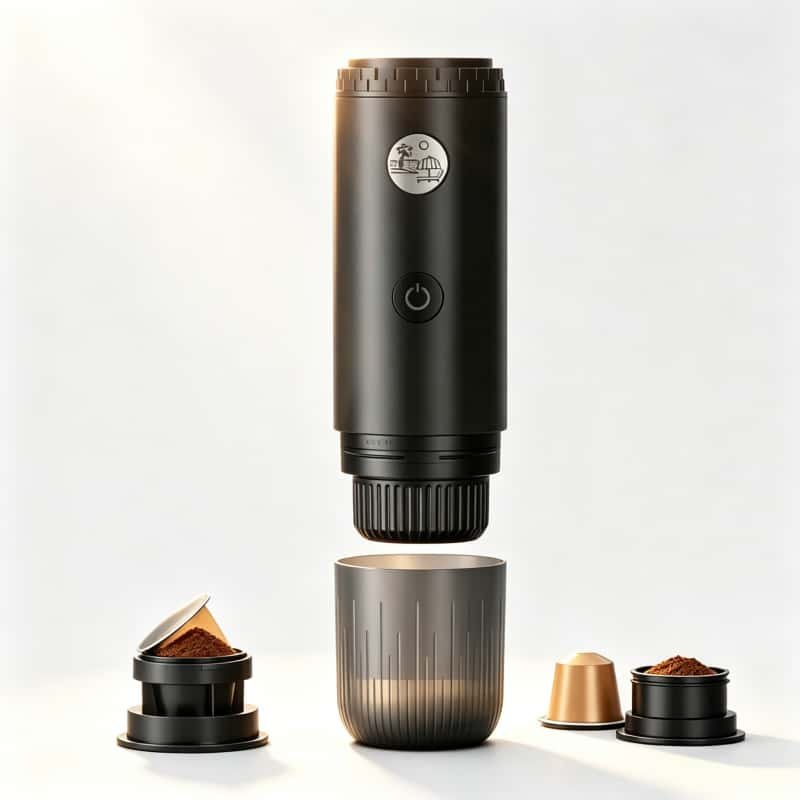 Self-Heating Portable Espresso Machine